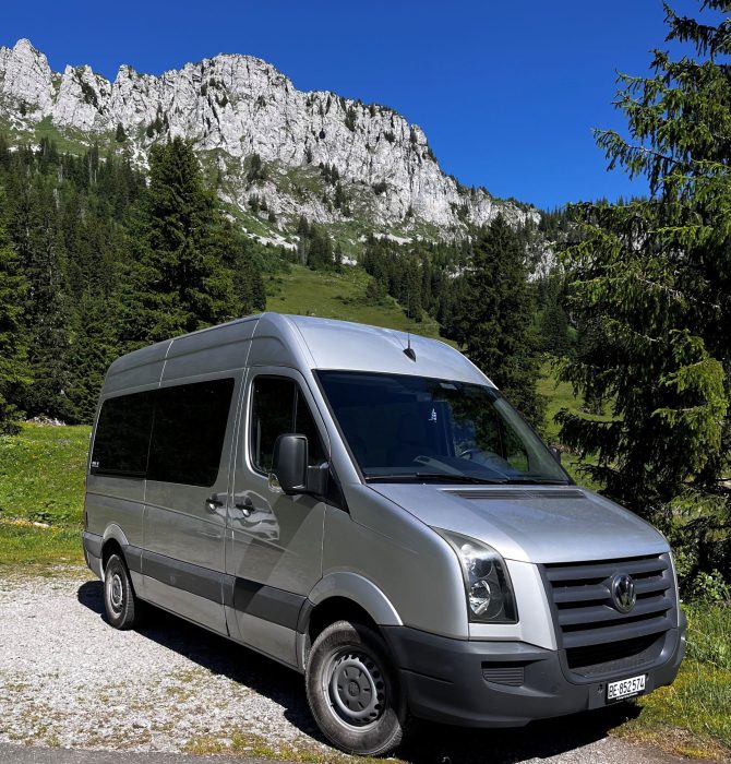 VW Crafter wartet in Gestelen (Benutzerdefiniert)